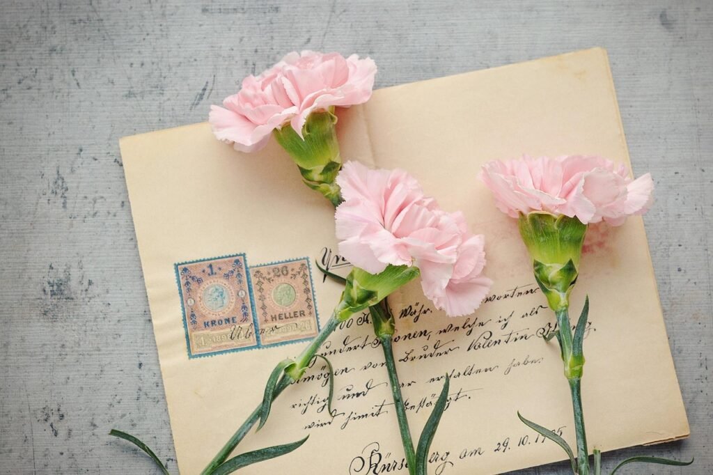 Handwritten letter and envelope